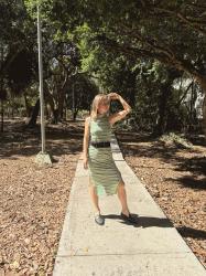 Green and happy