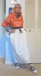 Weekend Wrap-Up: Funky Friday in the Completely Impractical Raincoat (and Black and White); Saturday Brunch in Vintage Hawaiian and a Wee Vintage Shop