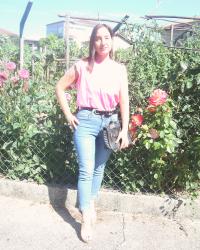 Camiseta rosa 
