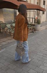 La tendance forte de la veste en daim