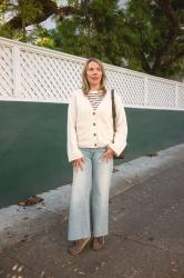 A Khaite cardigan dupe under $75