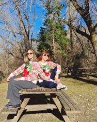 Looks de Navidad coordinados para toda la familia