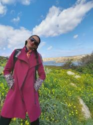 TRAVEL WITH MY ART #43, GHAJN TUFFIEHA BAY, MALTA