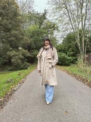 Styling my Cotton Traders Trench Coat.