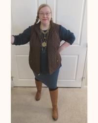 How to Wear the Teal and Brown Color Combo in Winter for SIA Eise Eisinga Planetarium