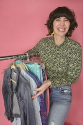 Winter Capsule Wardrobe Idea: Thrifted, Colorful, and Cool