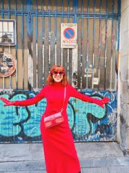 Todo al rojo para mi primer look del año 