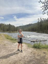 Firehole Canyon Drive in Yellowstone National Park