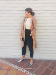 Five Ways to Style a Camel Coat Over 50