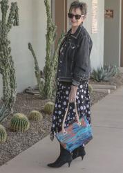 How To Wear a Polka Dot Skirt