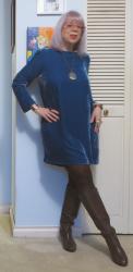 Copper and Blue Velvet Jammy
