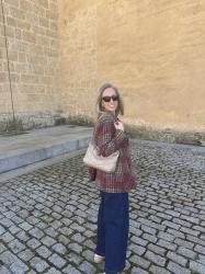 Wide leg jeans
