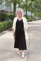 Monday Musings on How To Wear Black Without Looking Washed Out or Boring