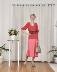 Spring Monochrome in Coral