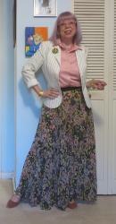 Pleated Blossoms and Pink Velvet