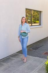 Spring Style: Striped Tomboy Shirt + a Gen Z Half Tuck