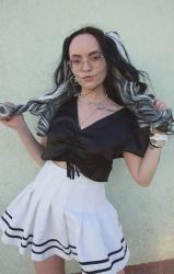 High School w dorosłym życiu | Tennis skirt | Second Hand