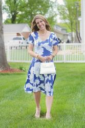 Buttery Soft and Wrinkle Free Spring Dress, Perfect for a Stroll in the Garden!