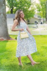 Easy, Breezy & Beautiful: Styling a Feminine Spring Dress with Pearls and Pastels