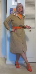 Halston Day 2: Classic 70s Office Worker, Maple Squirrel