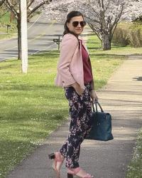 {outfit} Cherry Blossoms in Spring