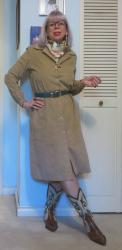 Bigass Weekend Wrap-Up: Halston Day 5 (Teal Cowgirl) and Day 6 (Weird Adidas), Plus a Wee Shop