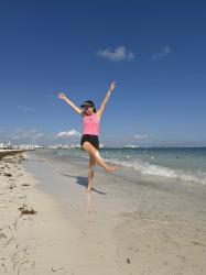 Beach is lovely