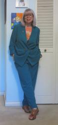 Orange and Teal Suits Me Fine
