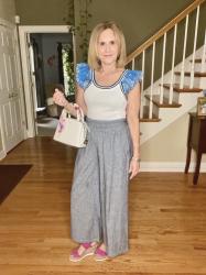 How to Create Breezy Summer Chic Looks with Palazzo Pants and Tanks
