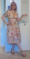 A Grocery Shop Effort in Coffee Rings, Plus My New Art Project: Neon Fluevogs