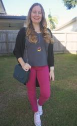 Pink Jeans, Grey Tees and Cocoon Cardigans