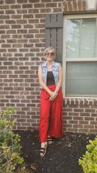 Red for Summer: Shopping my Closet