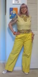 Sparkly Yellow Armour