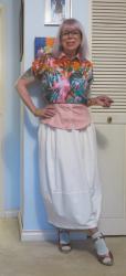 Bigass Weekend Wrap-Up: Cropped and Socked Friday; Butterfly (and Zebra) Brunch and a Wee Shop; Bye Pink and Print; and an Art Project Update
