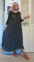 Teal Pleats and the Completely Impractical Raincoat