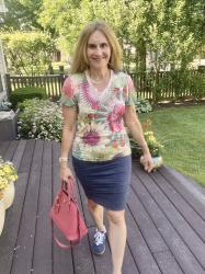 3 Ways to Style a Vibrant Floral Tee for the Summer Season