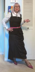 Matching Pinks and Dark Wool
