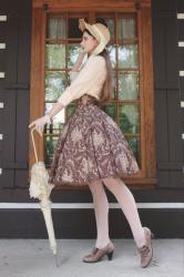 That day, I had very little time to plan an outfit, get dressed and take pictures, so enjoy this…
