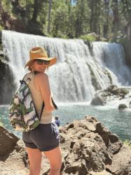 Exploring in Northern CA: Dayhiking McCloud Middle Falls
