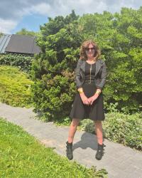 How I wear a cargo skirt-The Beauty&Style Spotlight Team
