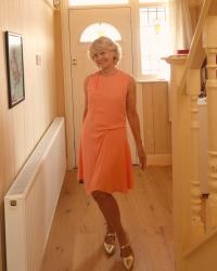 Coral Dress Stalked and Bagged 