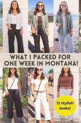 Montana Packing List: What I Packed for 10 Days in a Carry-On!