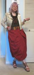 Fall in Summer - a Big Pouffy Skirt