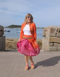 Orange and pink - what joy!