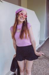 Le short à froufrous Miranda Banana