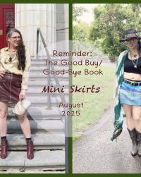 Reminder: The Good Buy/Good-Bye Book-Mini Skirts & Spread The Kindness Link Up On the Edge #767
