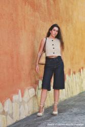Bermudas denim