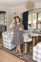 The Petite-Friendly Floral Dress I’ll Wear Now—and Into Fall