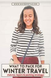 What to Pack for Cold Weather Travel (Without Bringing Your Entire Closet)
