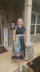 2 More Ways to Wear a Sari Skirt